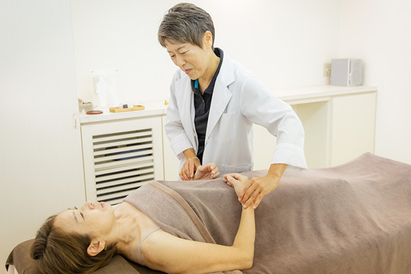 全身治療の様子